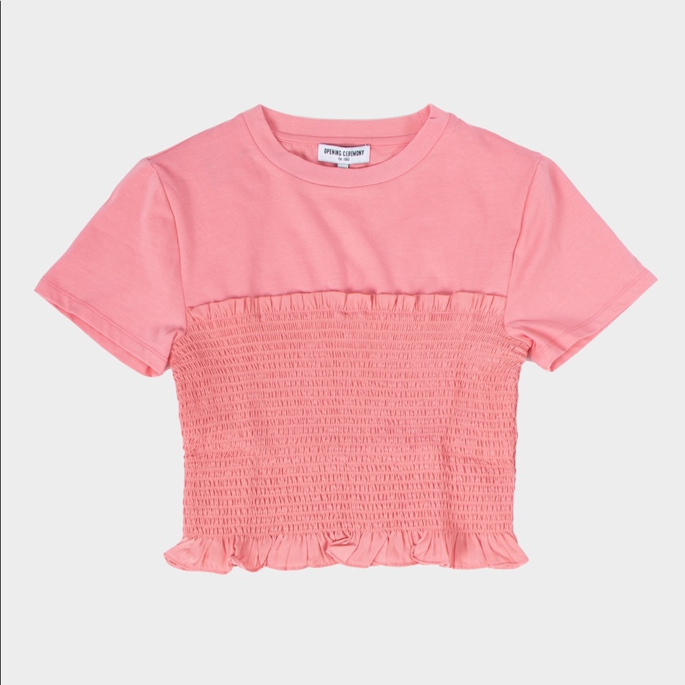 Opening Ceremony smocked tee